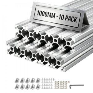 t sooneline alumiiniumprofiil 1000 mm – T-sooneline Alumiiniumprofiil (10 Tk, 1000 Mm, 2020)