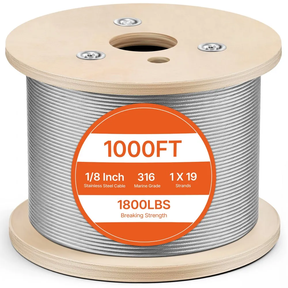 T316 roostevaba terasest tross 300m – T316 Roostevaba Terasest Tross (3,2 Mm, 300 M, 11,14 Kn)