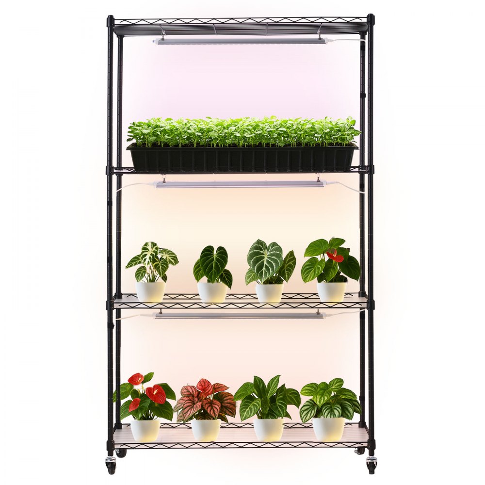 taimekast koos kasvulambiga 150 cm – Taimekast koos kasvulambiga (150 cm, 4 tasandit, 90 W)