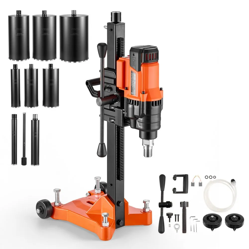 teemantpuurimismasin 2500 W betoonile – Teemantpuurimismasin (2500 W, 20-202 mm, 850 p/min)