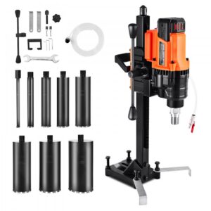 teemantpuurimismasin 3000 W 200 mm – Teemantpuurimismasin (3000 W, 20-200 mm, 8 Puuri)