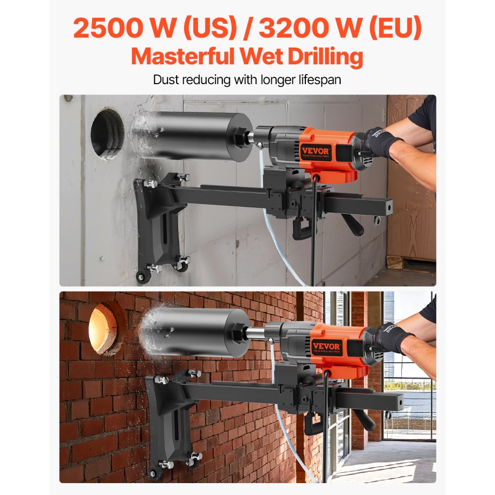 Teemantpuurimismasin (3200 W, 26 cm, Märg Puurimine) – toote pilt 2