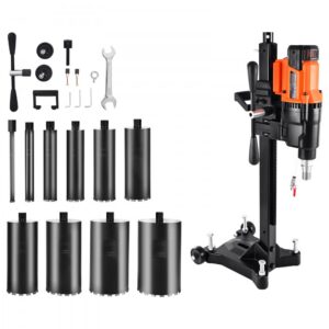 teemantpuurimisseade 2500 W vertikaalne – Teemantpuurimisseade (2500 W, 20-254 mm, Vertikaalne Statiivi Kinnitus)