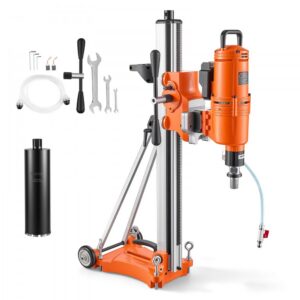 teemantpuurimisseade 4500 W kallutatav – Teemantpuurimisseade (4500 W, 20-450 mm, Kallutatav Alus ja Ratastega Põhi)