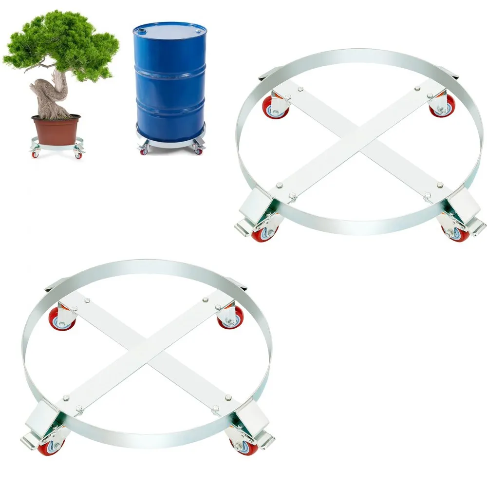 terasest tünnikärude komplekt 208,2 L – Terasest Tünnikärude Komplekt (2 Tk, 208,2 L, 453,6 Kg Kandevõime)