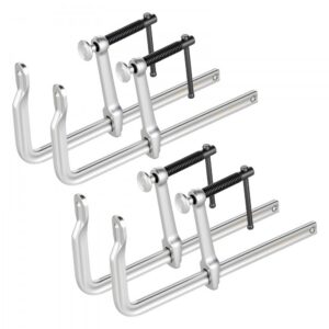 tisleritööde F-klambrid 30,48 cm – Tisleritööde F-klambrid (4 tk, 30,48 cm avamine, 545 kg kandevõime)
