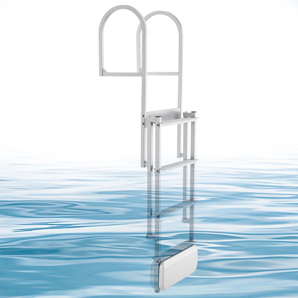 tõmmatav dokiredel alumiinium 4 astet – Tõmmatav Dokiredel, 4 Astet, Alumiinium, 227 Kg Kandevõime
