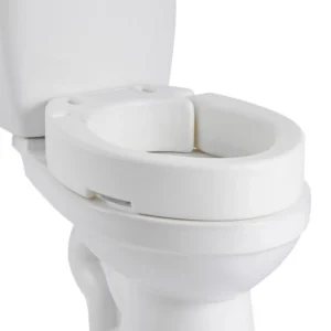 tõstetud wc iste eakatele – Tõstetud WC-Iste, 136,1 Kg Kandevõime, 8,9 Cm Kõrgendus, Suurendatud Ava