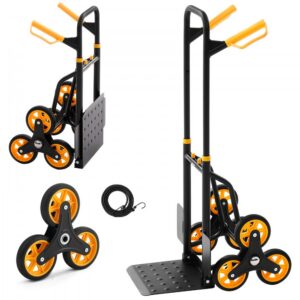 trepironimiskäru 150 kg kokkupandav – Trepironimiskäru (150 kg, kokkupandav, 6 ratast)