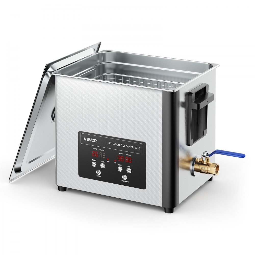 ultraheli puhastusmasin 10 L – Ultraheli Puhastusmasin (10 L, 180 W, 40 kHz)