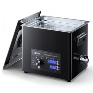 ultraheli puhastusmasin 10L roostevaba – Ultraheli Puhastusmasin (10 L, 40 kHz, Roostevaba Teras)