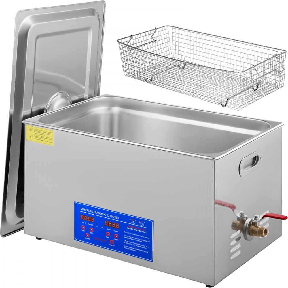 ultraheli puhastusmasin 22 L – Ultraheli puhastusmasin (22 L, 480 W, 600 W küte)