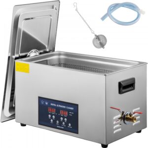 ultraheli puhastusmasin 30 L – Ultraheli Puhastusmasin (30 L, 600 W, 28/40 kHz)