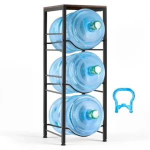 veepudelite hoidik 4 tasandit – Veepudelite Hoidik, 4 Tasandit 11 L Ja 19 L, Must/Pruun