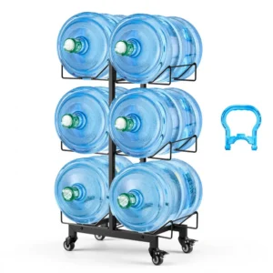 veepudelite hoidja 3 tasandit – Veepudelite hoidja (3 tasandit, 6 pudelit, kokkupandav)