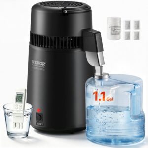 veepuhastaja destilleerimismasin 750 W – Veepuhastaja Destilleerimismasin (4 L, 750 W, Roostevaba Siseosa)