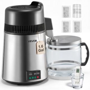 veepuhasti destilleerija koduseks kasutamiseks – Veepuhasti Destilleerija (6 L, 900 W, Roostevaba Teras)
