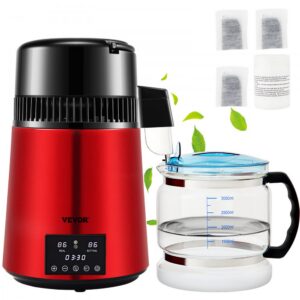 veepuhasti destilleerija 750 W – Veepuhasti destilleerija (750 W, 1 L/h, 4 L kann)