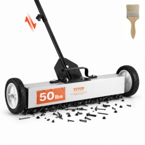 veerev magnetpühkija ratastega – Veerev magnetpühkija ratastega (22,7 kg, 74 cm, teleskoopkäepide)