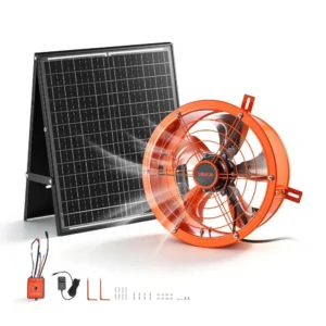 gable mount ventilaator päikeseenergia – Viilkatuse Paigaldatav Ventilaator (30,5 Cm, Päikeseenergia, Termostaat)